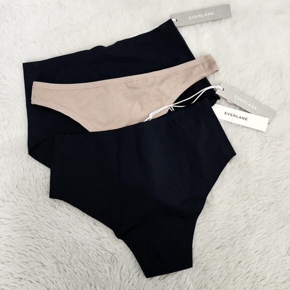 NEW Everlane Three Piece Panty Bundle Women's XSmall - Picture 2 of 12